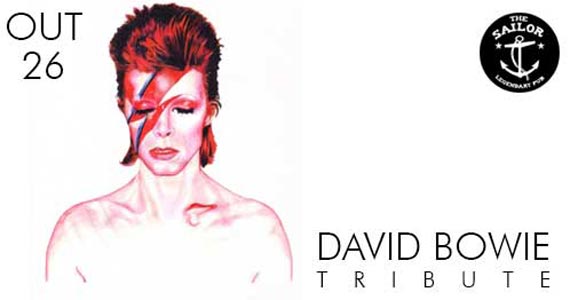 David Bowie é homenageado na próxima quinta-feira no The Sailor