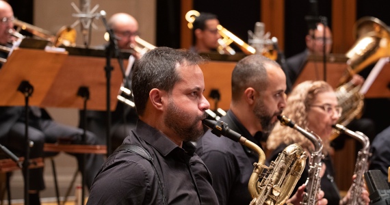 Orquestra Brasil Jazz Sinfônica no Teatro Franco Zampari Orquestra Brasil Jazz Sinfônica no Teatro Franco Zampari