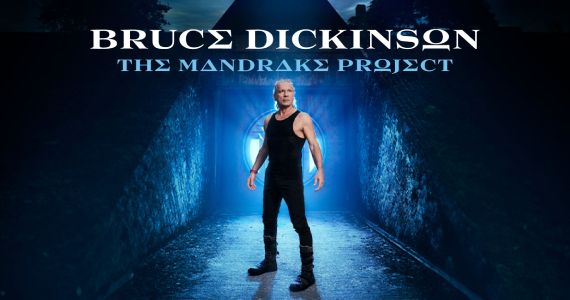 Bruce Dickinson anuncia The Mandrake Project na Vibra São Paulo