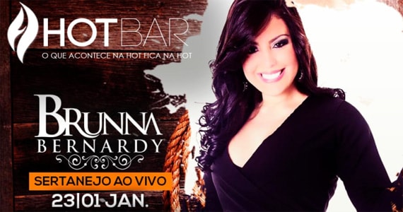 Festa Quartas Intenções com show de Bruna Bernardy no Hot Bar Eventos BaresSP 570x300 imagem