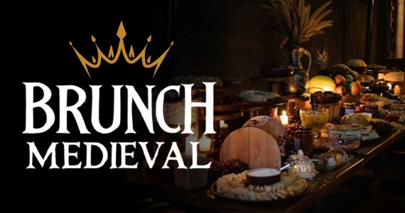 Brunch Medieval transforma O Castelo em cenário histórico