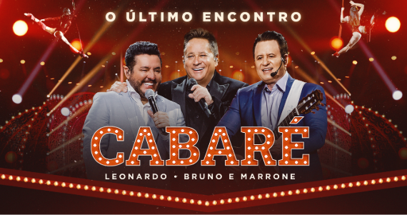 “Cabaré – O Último Encontro” inicia turnê de despedida e com show em São Paulo “Cabaré – O Último Encontro” inicia turnê de despedida e com show em São Paulo