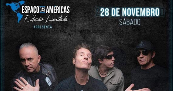 Espaço das  Américas recebe show da banda Capital Inicial