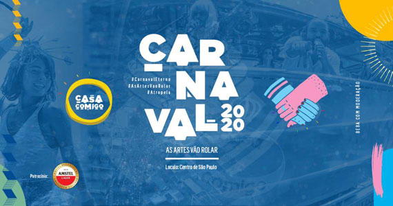 Bloco Casa Comigo desfila pelas ruas do centro da Cidade