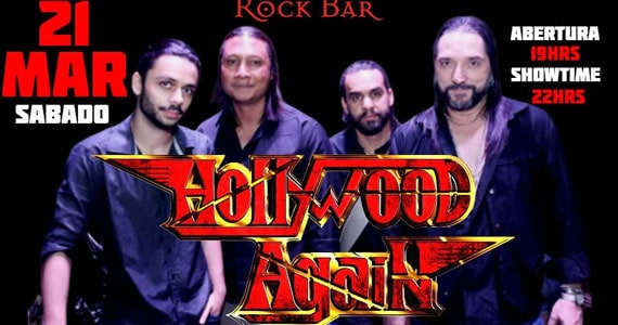 Caveira Negra Rock Bar anima a noite do público com Hollywood Again Eventos BaresSP 570x300 imagem