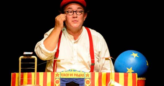Espetáculo Circo de Pulgas no MAM