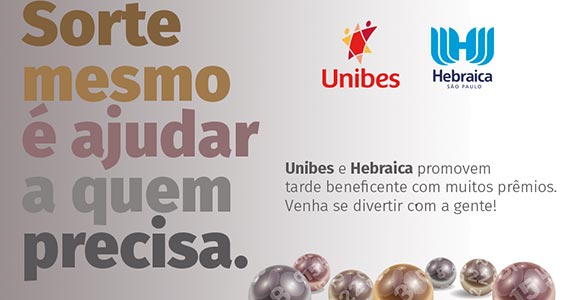 Clube Hebraica e Unibes promovem uma tarde beneficente para ajudar jovens e família Eventos BaresSP 570x300 imagem