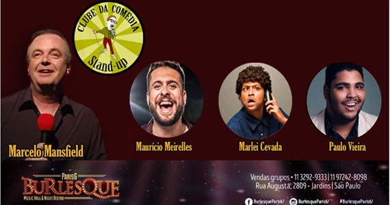 Em cartaz no Burlesque Paris 6 by Night Em cartaz no Burlesque Paris 6 by Night