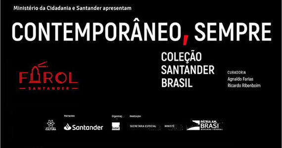 Farol Santander exibe 