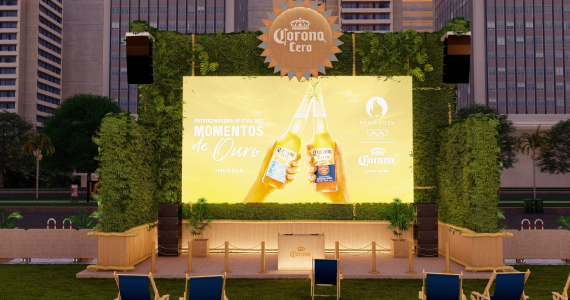 Transmissão dos Jogos Olímpicos no Edifício Pátio Victor Malzoni