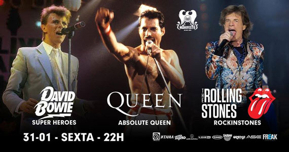 Manifesto Bar recebe covers da banda Queen, Rolling Stones e David Bownie Eventos BaresSP 570x300 imagem