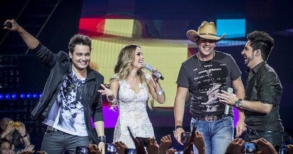 Fernando & Sorocaba divide palco com Thaeme e Thiago no Centro de Tradições Nordestinas Fernando & Sorocaba divide palco com Thaeme e Thiago no Centro de Tradições Nordestinas