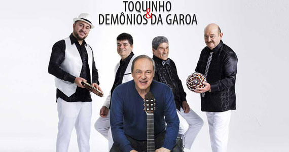 Demônios da Garoa e Toquinho juntos no palco do Tom Brasil Eventos BaresSP 570x300 imagem
