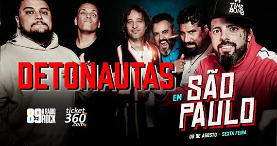 Detonautas retorna ao palco no Templo Music Detonautas retorna ao palco no Templo Music