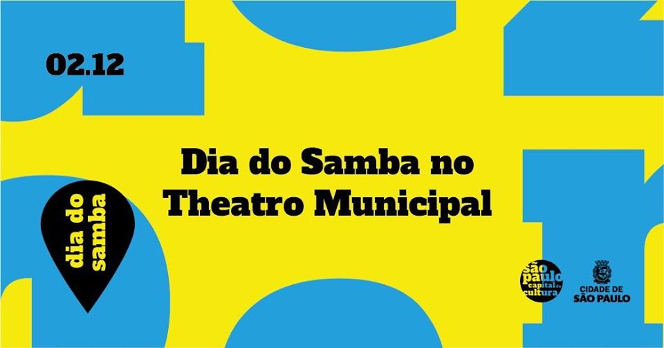 Theatro Municipal tem 12h de música no Dia Nacional do Samba Eventos BaresSP 570x300 imagem