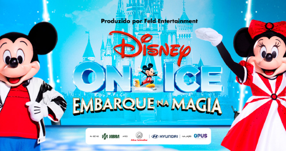Espetáculo Disney On Ice 2024 no Ginásio do Ibirapuera