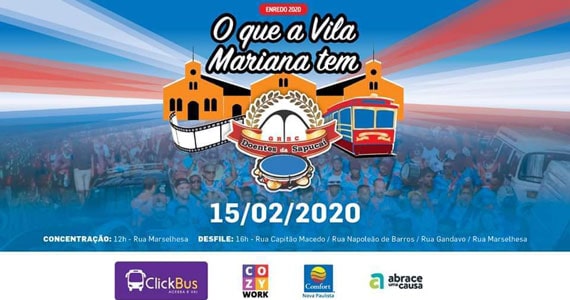 Bloco Doentes da Sapucaí desfila pelas ruas da Vila Mariana no Carnaval SP