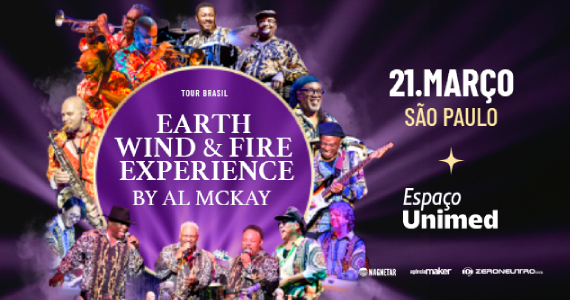 Earth Wind & Fire by Al McKay no Espaço Unimed