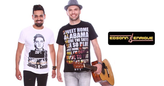 Edsonn & Enrique soltam a voz no palco do Villa Country