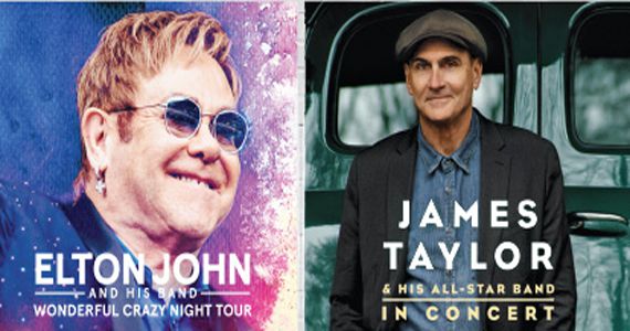 Uma noite para permanecer na memória com Sir Elton John e James Taylor no Allianz Parque Eventos BaresSP 570x300 imagem