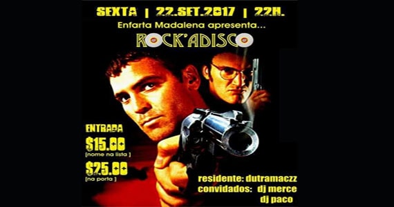 Festa Rock' A Disco chega com tudo para eletrizar a pista do Enfarta Madalena Eventos BaresSP 570x300 imagem
