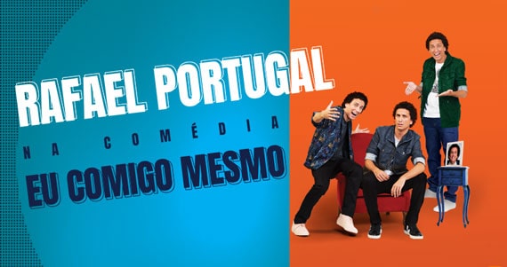 Teatro Gazeta apresenta o espetáculo de Rafael Portugal