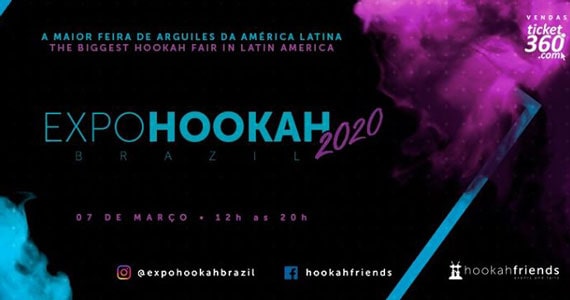 Expo Hookah Brazil na Estância Alto da Serra