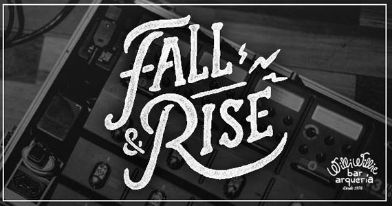 O melhor do indie e do grunge no submundo do rock com a banda Fall & Rise no Willi Willie Eventos BaresSP 570x300 imagem