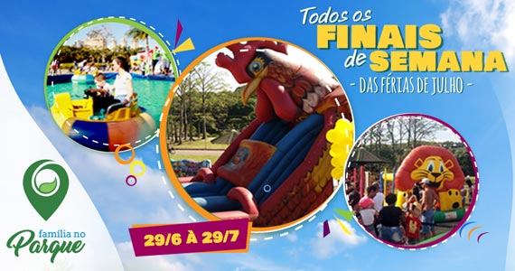 Projeto Família no Parque retorna ao Parque Villa Lobos com programação para férias de julho Projeto Família no Parque retorna ao Parque Villa Lobos com programação para férias de julho