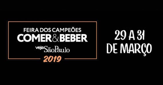 Veja São Paulo realiza a terceira edição da Feira dos Campeões Comer & Beber Eventos BaresSP 570x300 imagem