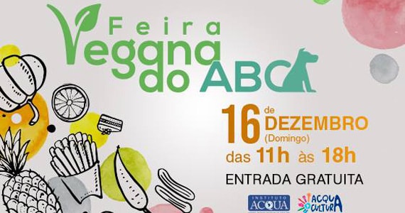 Cidade de Santo André recebe 12º Edição da Feira Vegana do ABC Eventos BaresSP 570x300 imagem