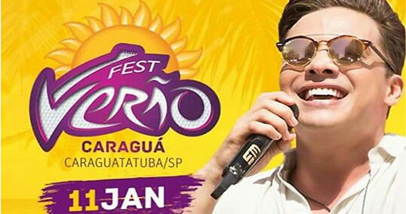 Wesley Safadão no Fest Verão Caraguá na Praça de eventos - Caraguatatuba Eventos BaresSP 570x300 imagem