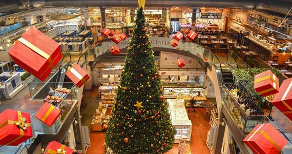 A 3ª edição da grande Festa di Natale no Eataly reúne maiores restaurantes e chefs Eventos BaresSP 570x300 imagem
