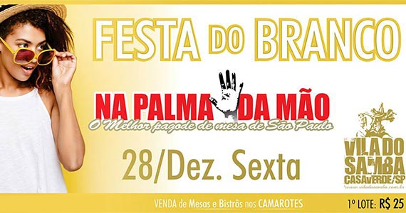Festa do Branco acontece na Vila do Samba e convida todos Eventos BaresSP 570x300 imagem