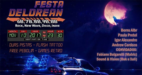 3º edição da Festa DeLorean na Trackers 