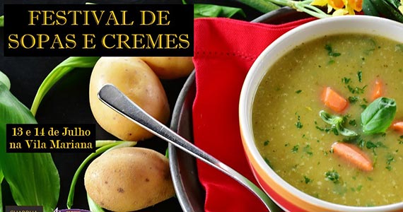 Festival de Sopas e Cremes acontece na região da Vila Mariana Eventos BaresSP 570x300 imagem