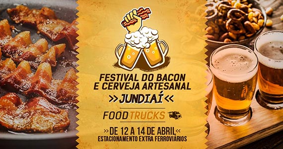 Festival do Bacon e Cerveja Artesanal recebe diversas atrações em Jundiaí