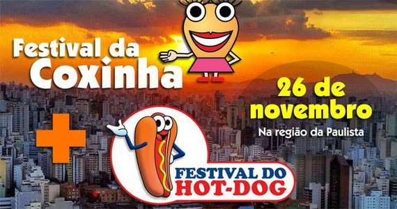 1º Festival do Hot Dog e 5º Festival da Coxinha e Balada Ao Ar Livre no Quintal da Bela Eventos BaresSP 570x300 imagem