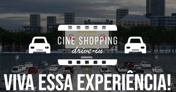 Shopping Fiesta leva grandes filmes para o cinema Drive In