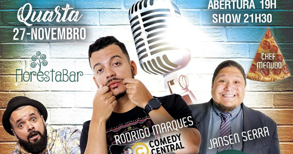 Stand Up Comedy com Rodrigo Marques no Floresta Bar