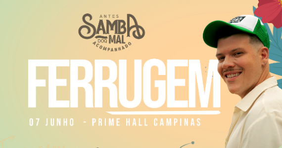 Ferrugem faz show no Prime Hall em Campinas
