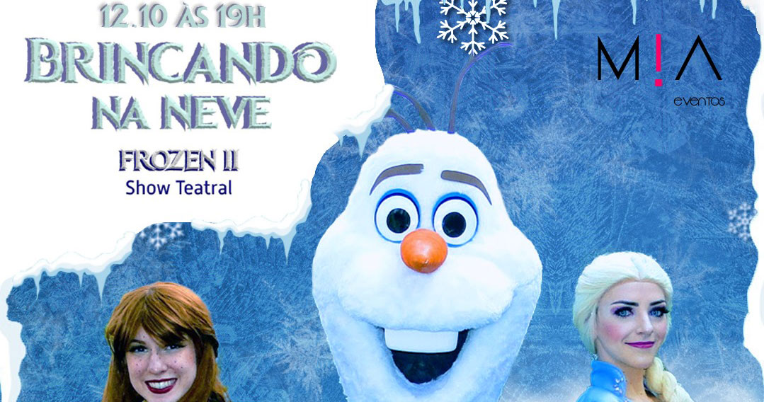 CTN apresenta peça de teatro Frozen II Brincando na Neve Eventos BaresSP 570x300 imagem