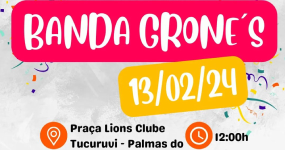 Bloco Banda Grone's na Praça Lions Clube Tucuruvi Eventos BaresSP 570x300 imagem