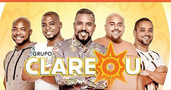 Vila do Samba recebe o Grupo Clareou com os maiores sucessos