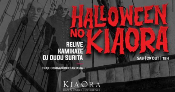 Bruxas, morcegos e zumbis invadem o Kia Ora