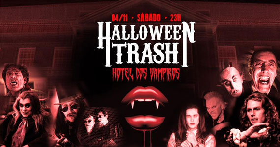 Festa Halloween Trash - Hotel dos Vampiros no Club Hotel Cambridge