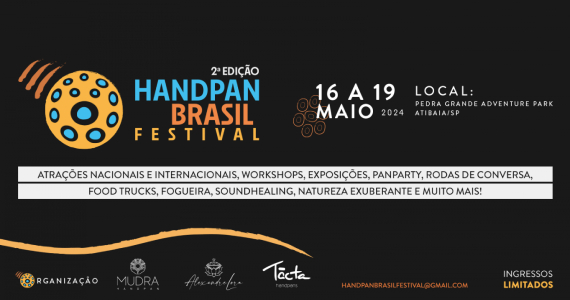 2ª Edição do Handpan Brasil Festival em Atibaia