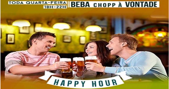 Happy Hour com chopp à vontade no Gràcia Bar, toda quarta-feira Eventos BaresSP 570x300 imagem