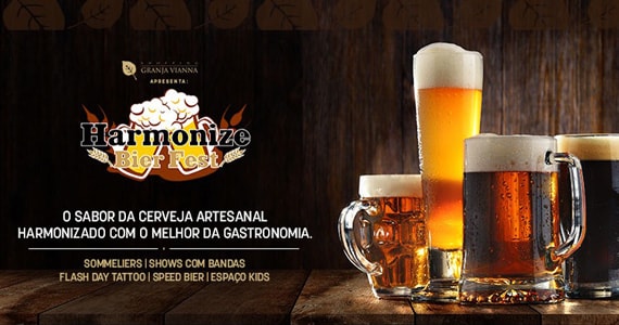 Shopping Granja Vianna apresenta o Harmonize Beer Fest Shopping Granja Vianna apresenta o Harmonize Beer Fest