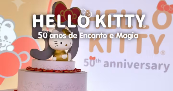 Exposição da Hello Kitty tem dia de bilheteria 100% revertida para o RS